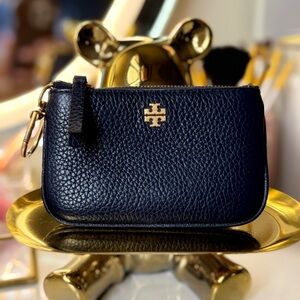 Tory Burch Navy Card Holder